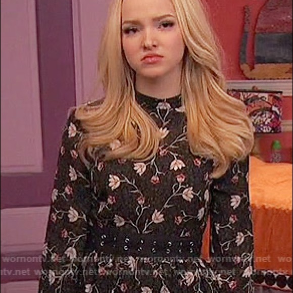 TOPSHOP Woodland Latticed Waist Midi - Picture 8 of 8